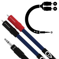 ClearwayX 2RCA to 3.5mm minijack 1m